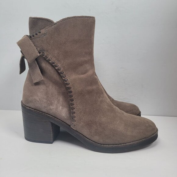UGG Women's Brown Fraise Whipstitch Boots S/N 1018783 US Size 8.5 - Picture 1 of 11